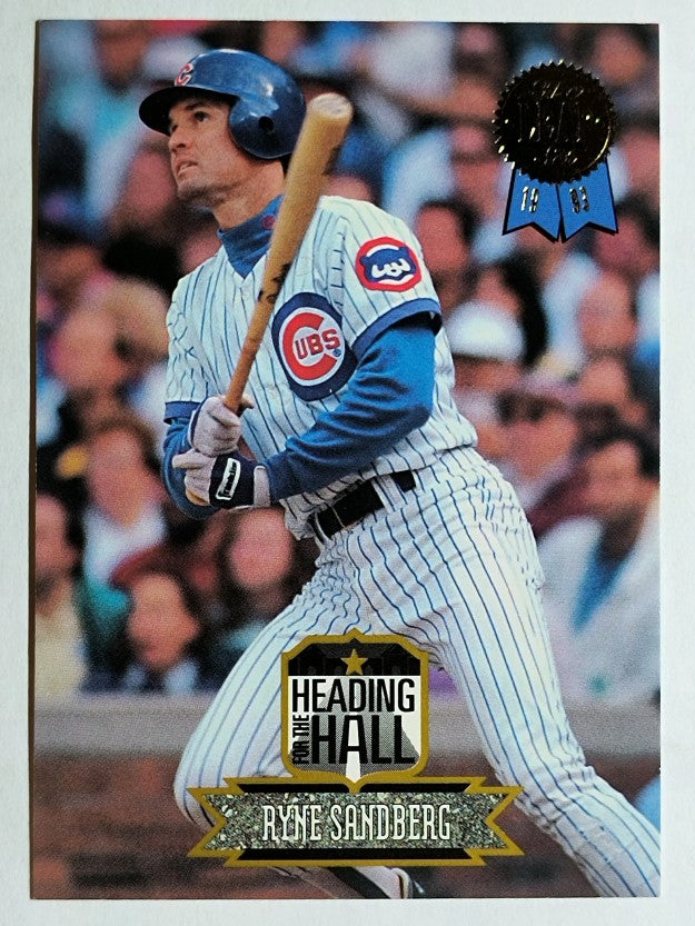 1993 Leaf Heading for the Hall #8 Ryne Sandberg