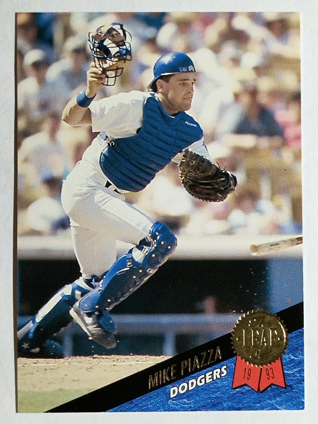 1993 Leaf #35 Mike Piazza (NM)