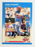 1987 Fleer #549 Kirby Puckett