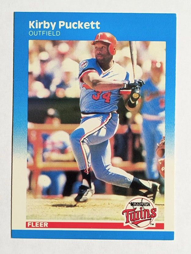 1987 Fleer #549 Kirby Puckett