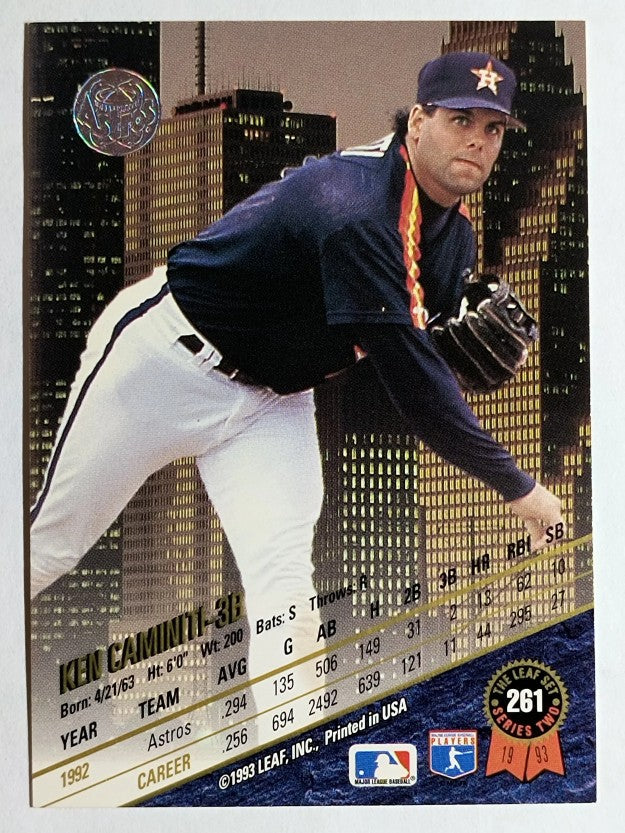 1993 Leaf #261 Ken Caminiti