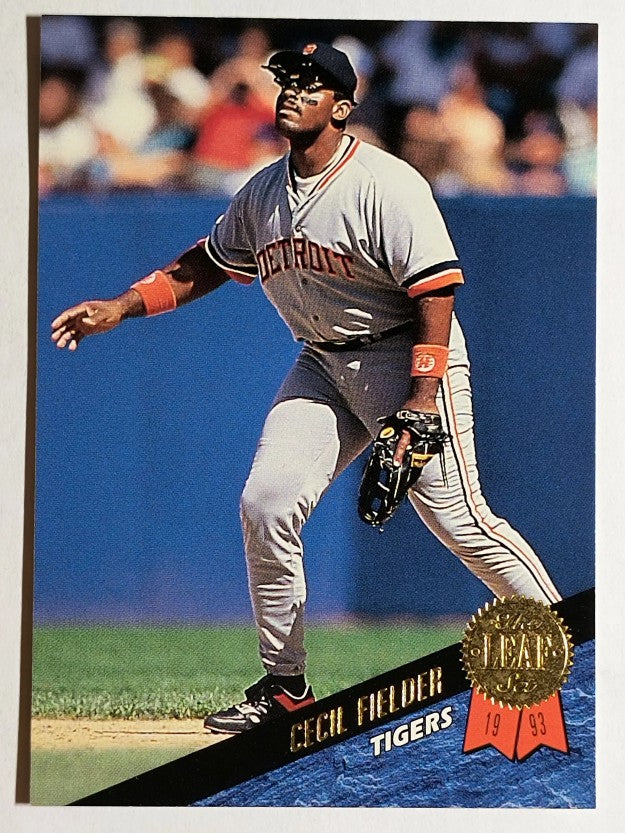 1993 Leaf #283 Cecil Fielder