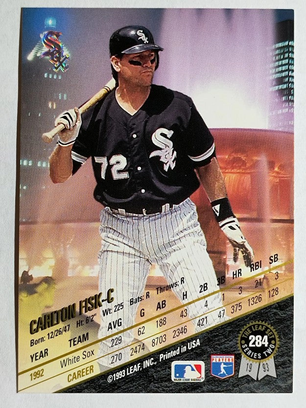 1993 Leaf #284 Carlton Fisk