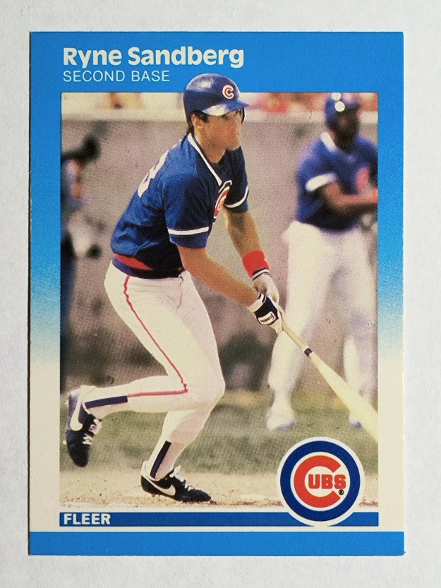 1987 Fleer #572 Ryne Sandberg
