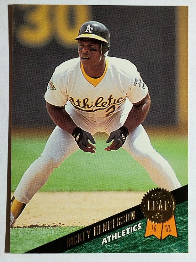1993 Leaf #291 Rickey Henderson
