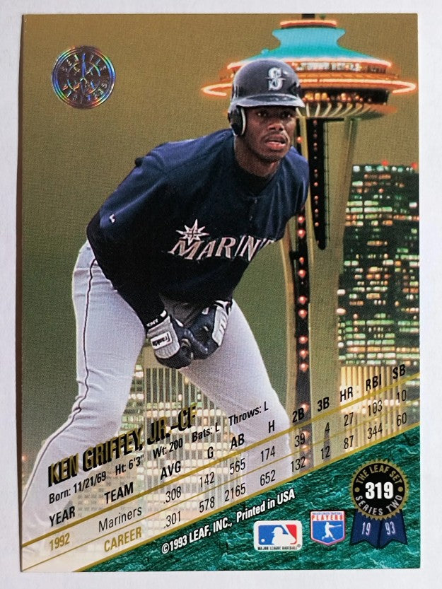1993 Leaf #319 Ken Griffey Jr.