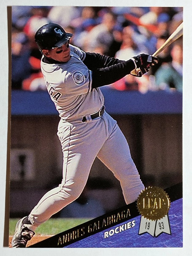 1993 Leaf #322 Andres Galarraga