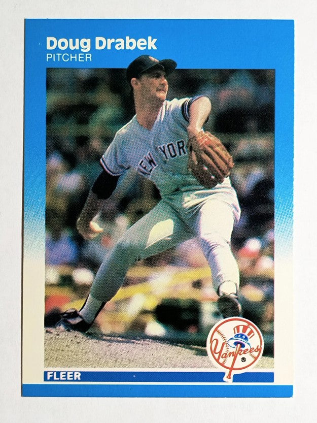 1987 Fleer #96 Doug Drabek RC