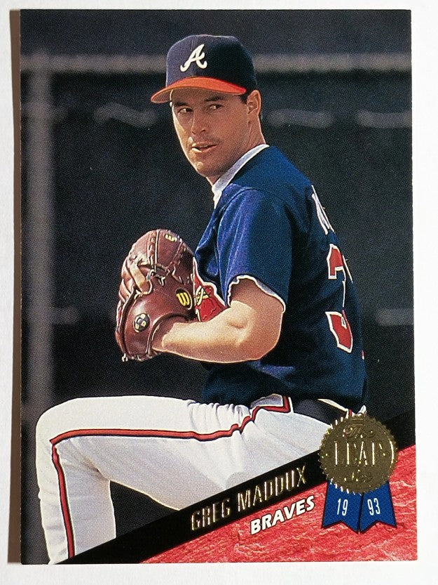 1993 Leaf #326 Greg Maddux