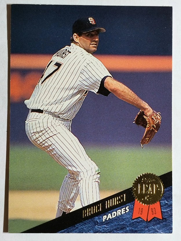 1993 Leaf #341 Bruce Hurst