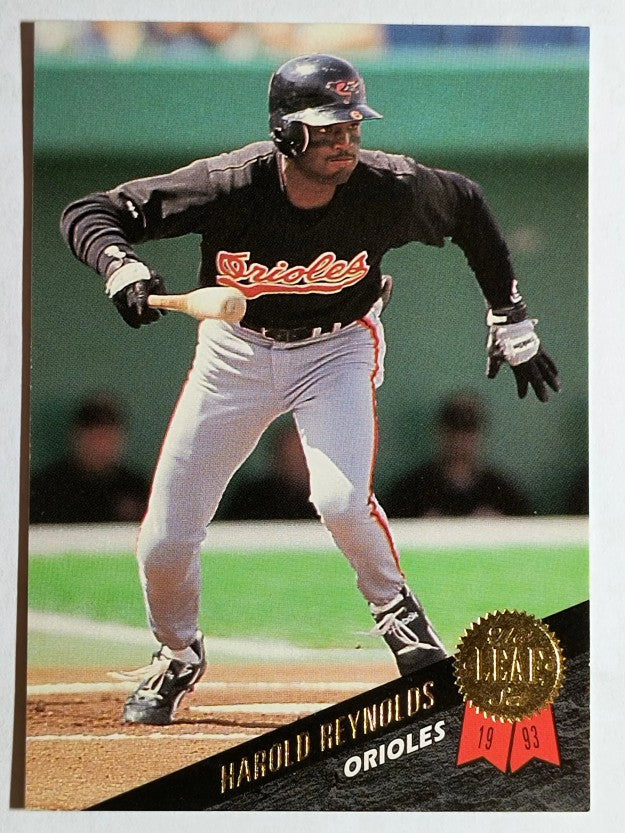 1993 Leaf #370 Harold Reynolds