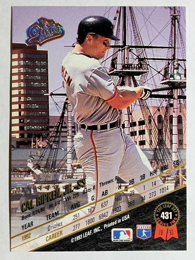 1993 Leaf #431 Cal Ripken (NM)