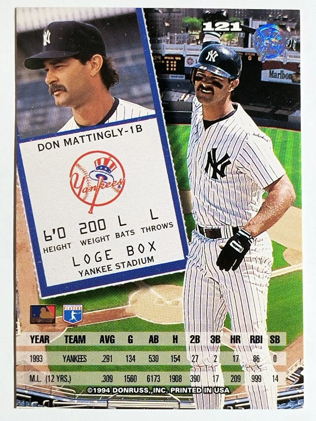 1994 Leaf #121 Don Mattingly (NM)