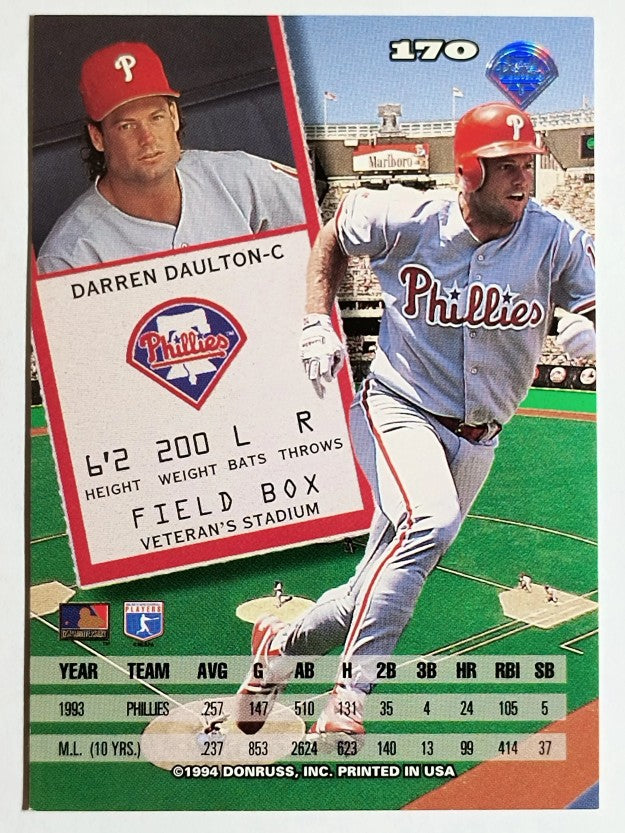 1994 Leaf #170 Darren Daulton
