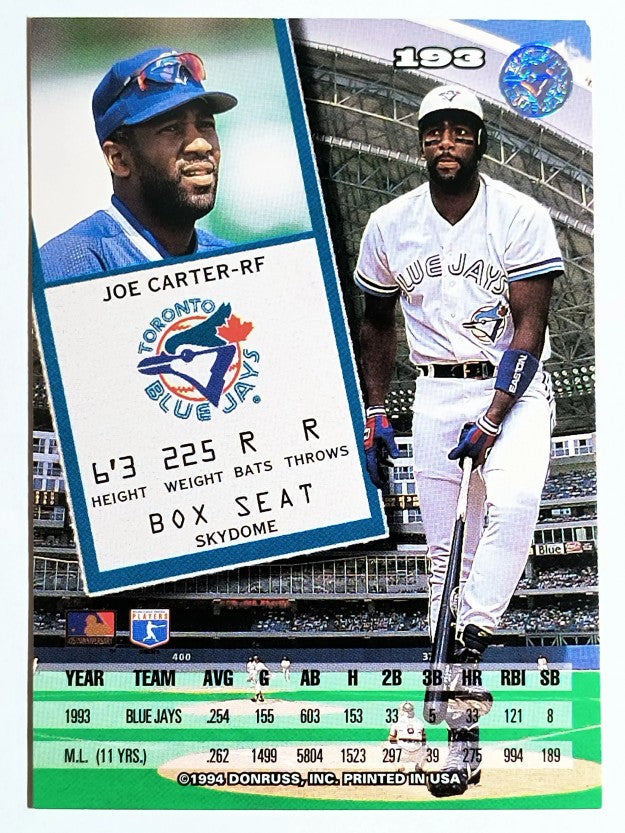 1994 Leaf #193 Joe Carter