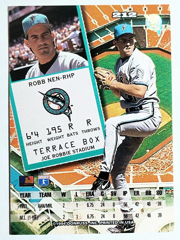 1994 Leaf #212 Robb Nen