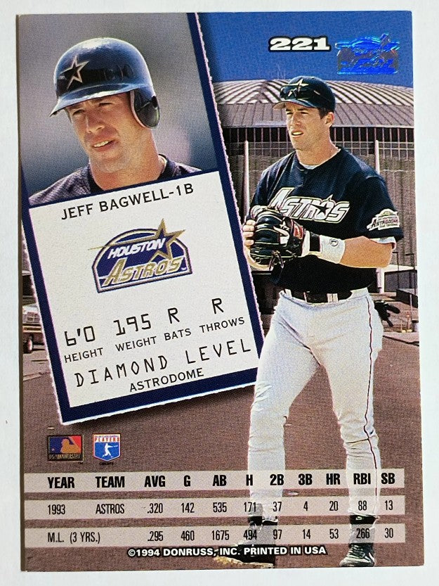 1994 Leaf #221 Jeff Bagwell
