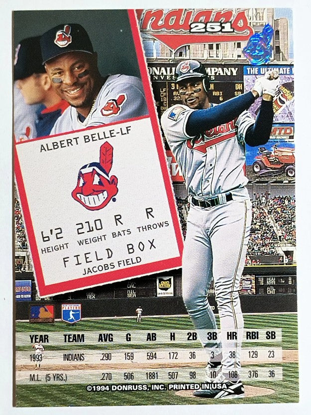 1994 Leaf #251 Albert Belle