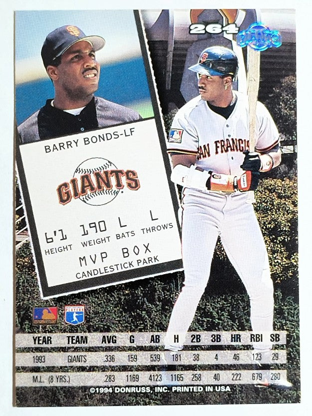 1994 Leaf #264 Barry Bonds