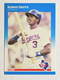 1987 Fleer #138 Ruben Sierra RC