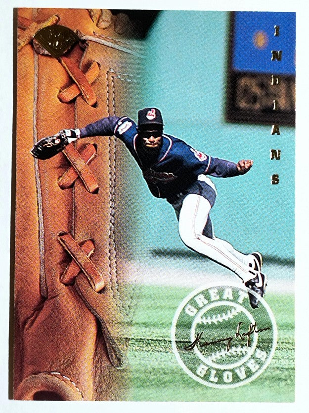 1995 Leaf Great Gloves #8 Kenny Lofton