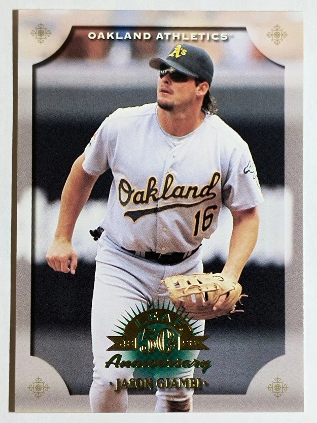 1998 Leaf #4 Jason Giambi