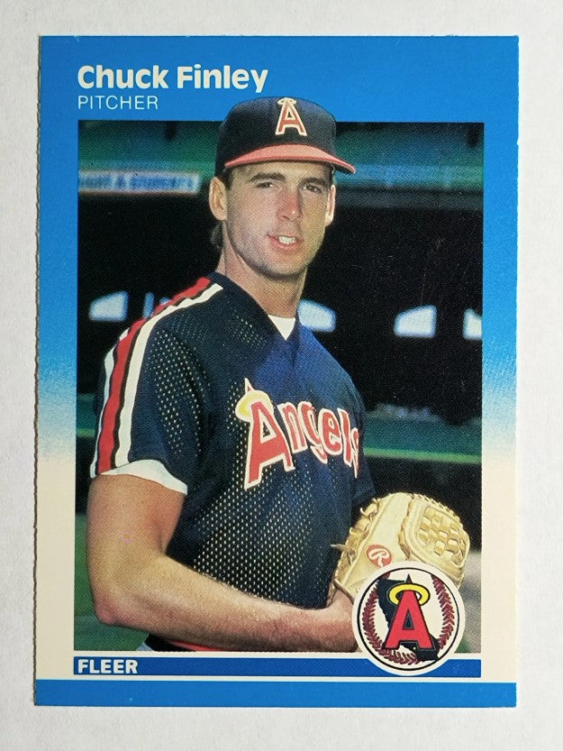 1987 Fleer #79 Chuck Finley RC