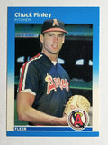 1987 Fleer #79 Chuck Finley RC