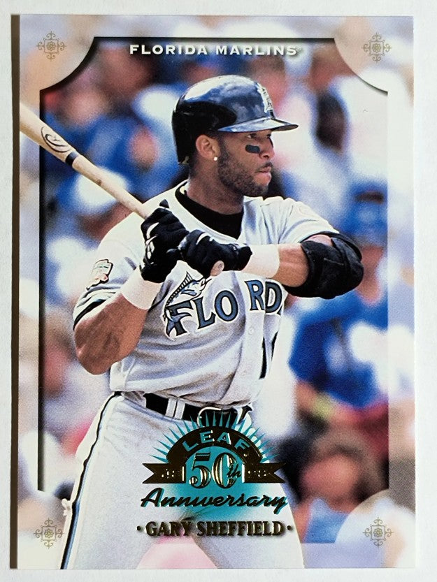 1998 Leaf #21 Gary Sheffield