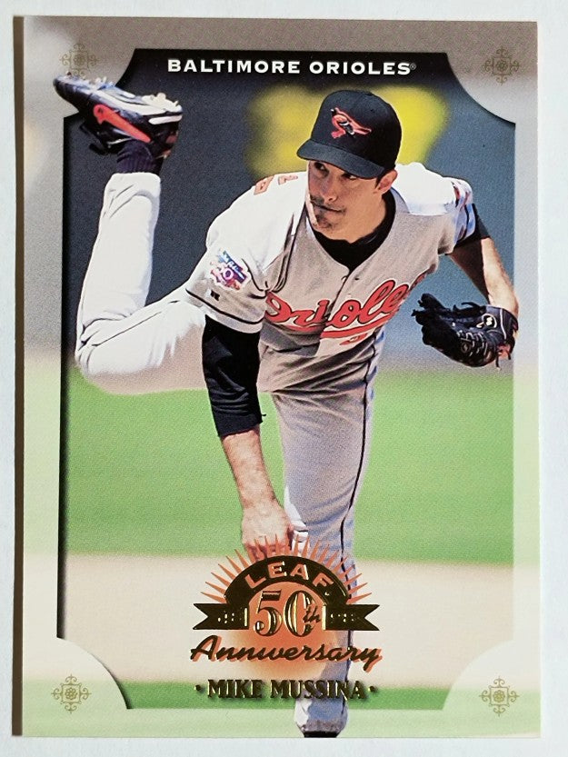 1998 Leaf #43 Mike Mussina