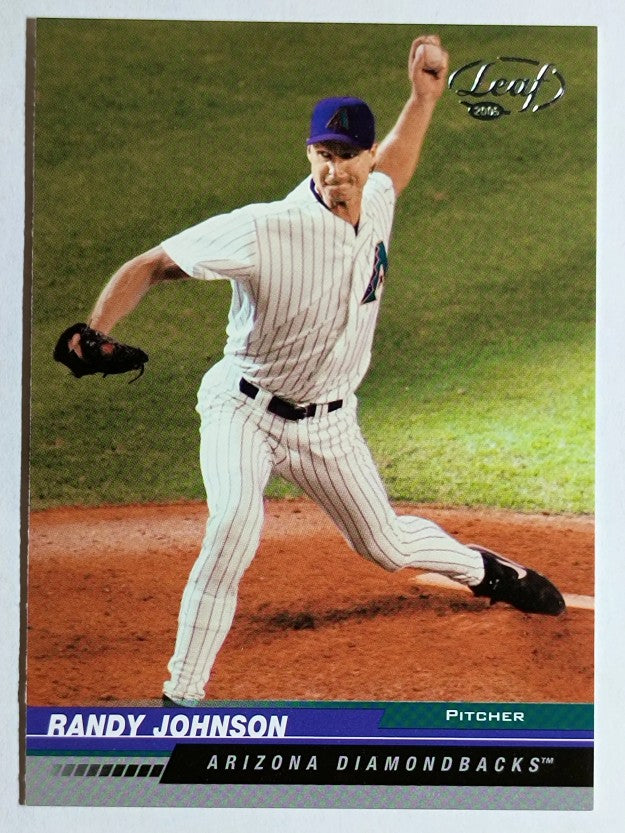 2005 Leaf #13 Randy Johnson
