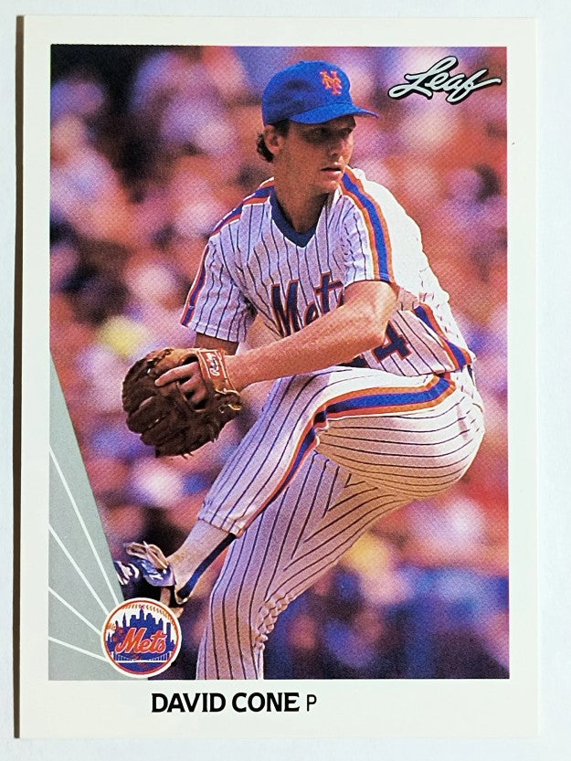 1990 Leaf #40 David Cone