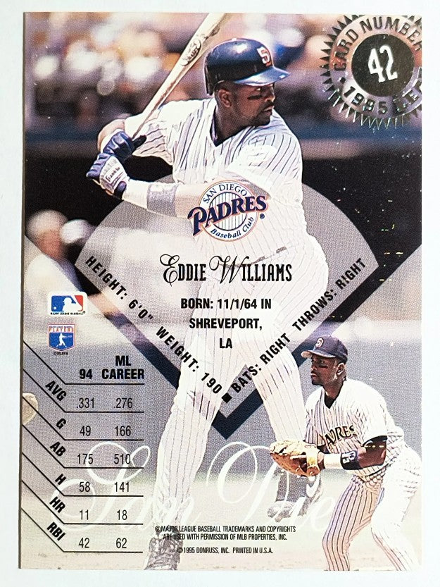 1995 Leaf #42 Eddie Williams