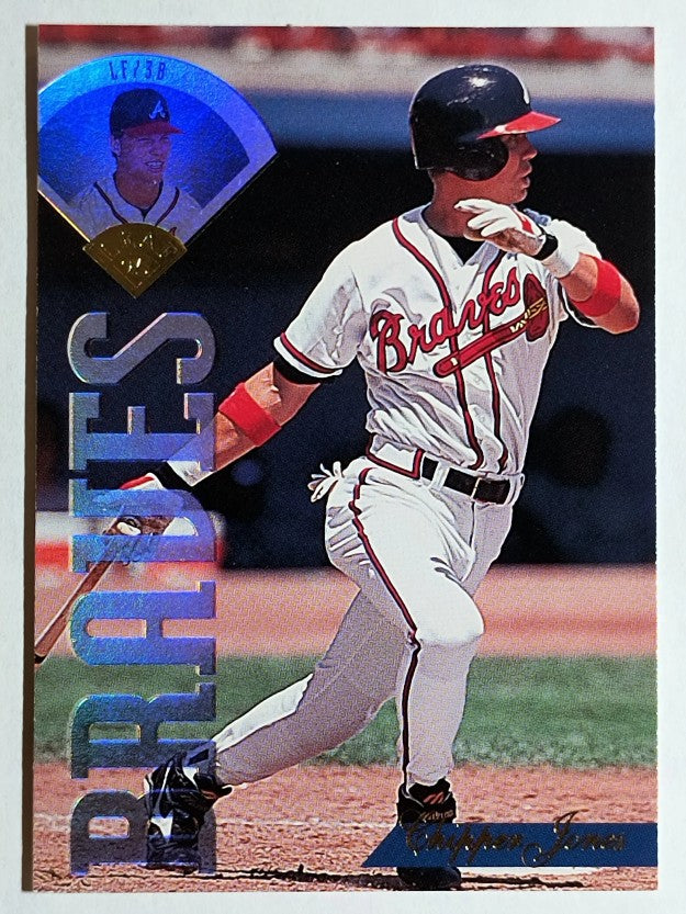 1995 Leaf #369 Chipper Jones