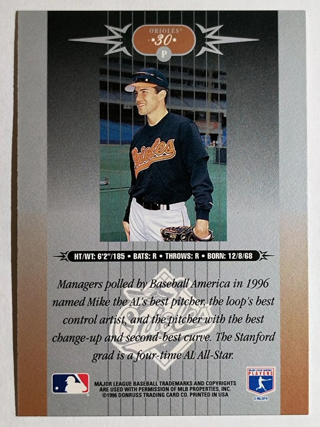 1996 Leaf Limited #30 Mike Mussina