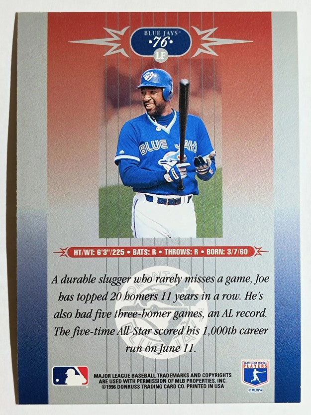 1996 Leaf Limited #76 Joe Carter