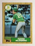 1987 Topps #366 Mark McGwire
