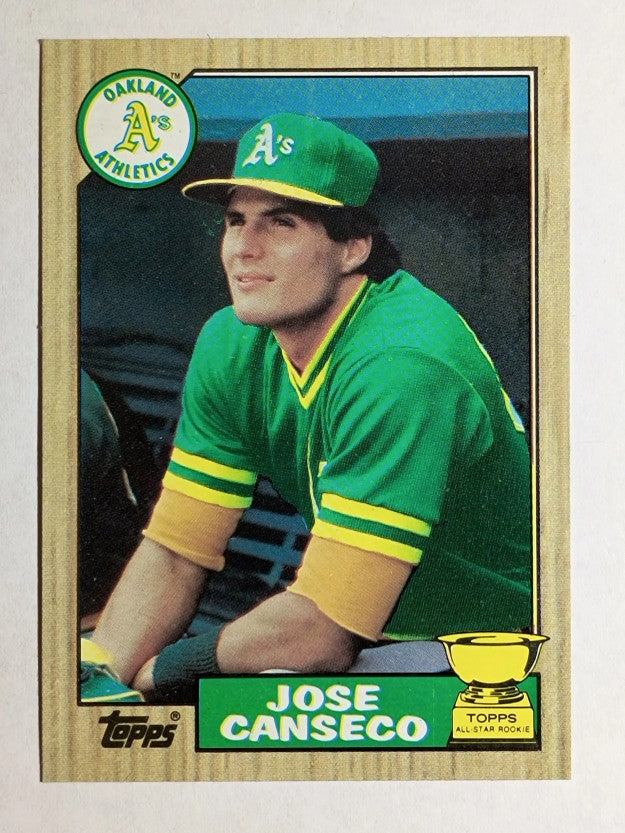 1987 Topps #620 Jose Canseco