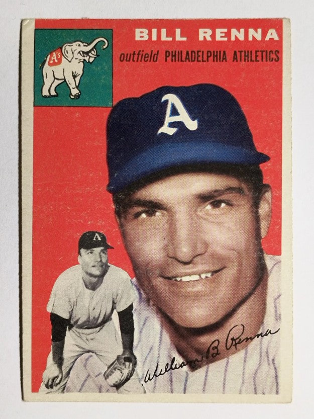 1954 Topps #112 Bill Renna RC (VGEX)