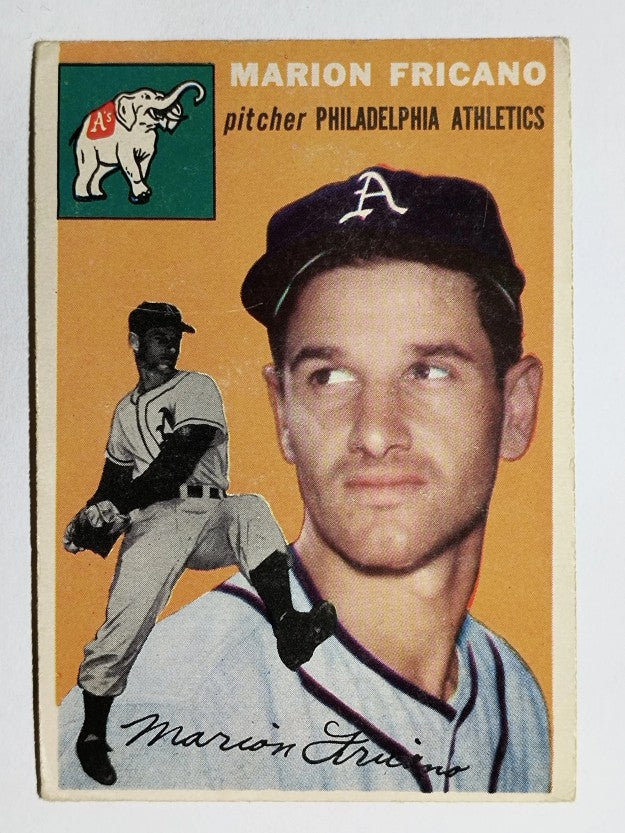 1954 Topps #124 Marion Fricano (VGEX)
