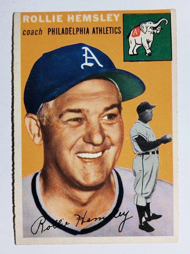 1954 Topps #143 Rollie Hemsley CO (VGEX)