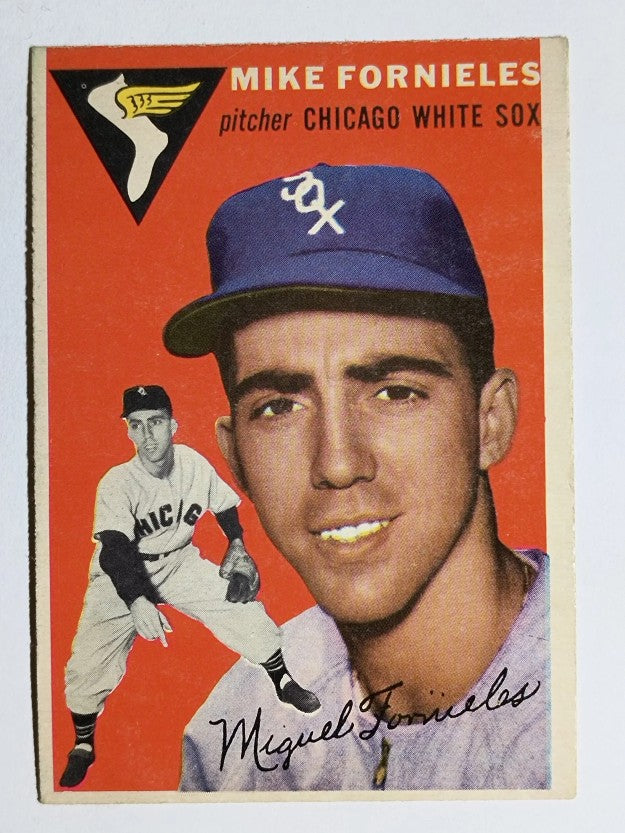 1954 Topps #154 Mike Fornieles RC (EX)