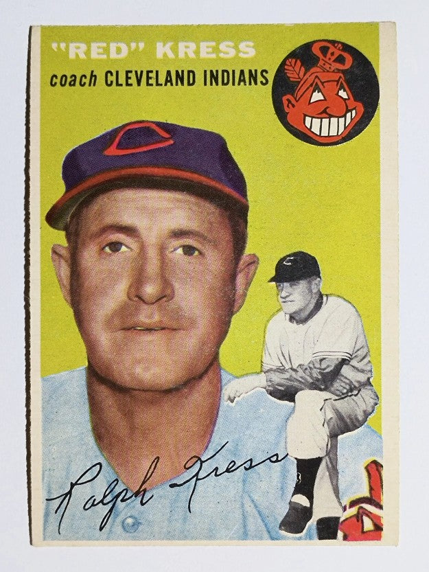 1954 Topps #160 Ralph Kress CO (EXMT)
