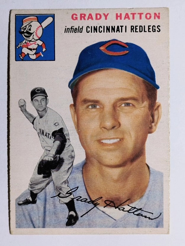 1954 Topps #208 Grady Hatton (EX)