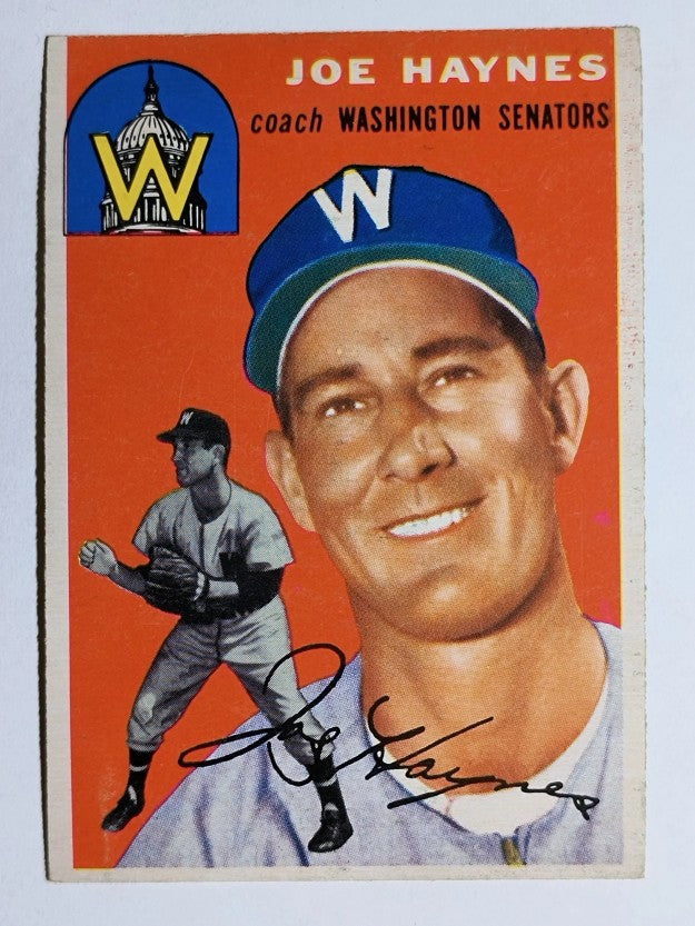 1954 Topps #223 Joe Haynes CO (VGEX)