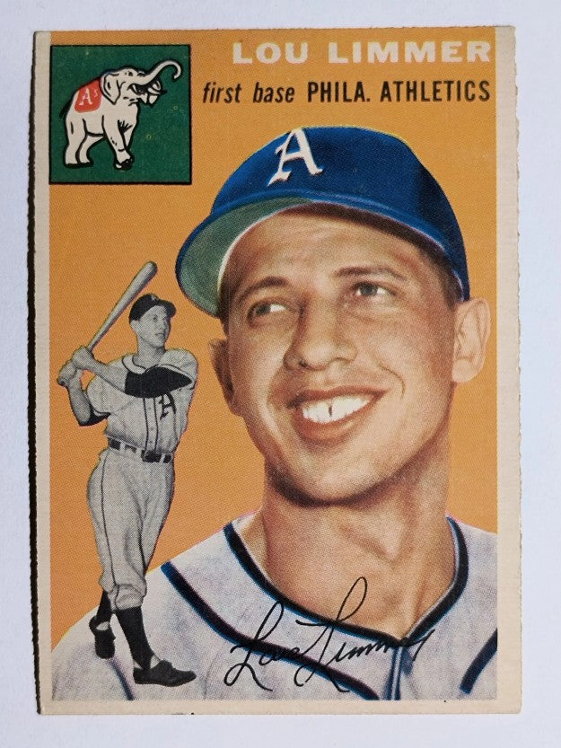 1954 Topps #232 Lou Limmer RC (VG)