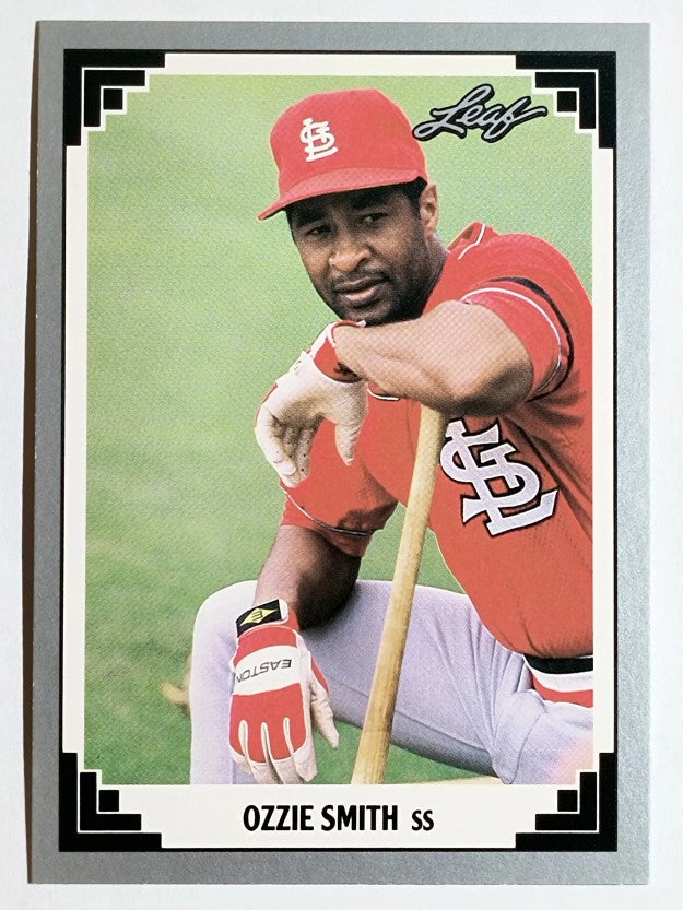 1991 Leaf #80 Ozzie Smith