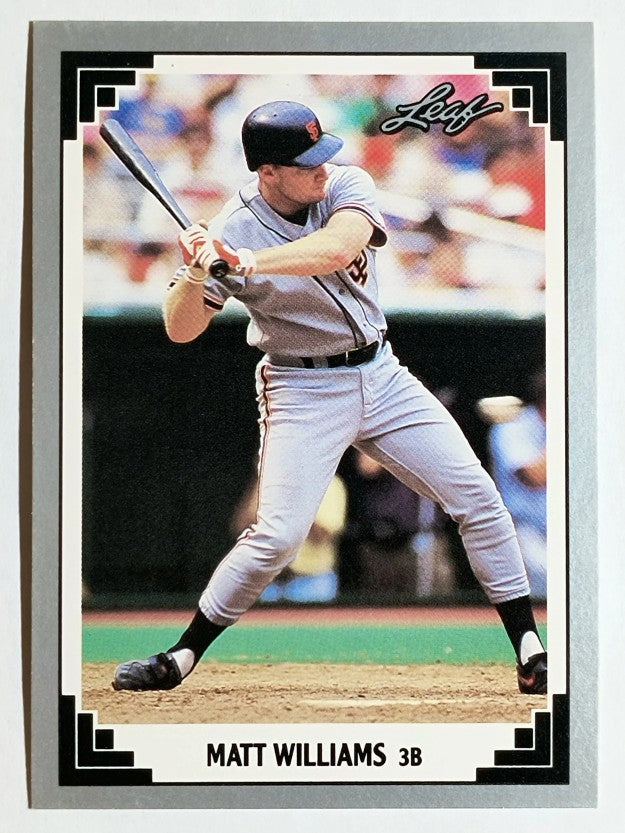 1991 Leaf #93 Matt Williams