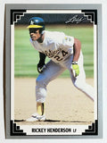 1991 Leaf #101 Rickey Henderson