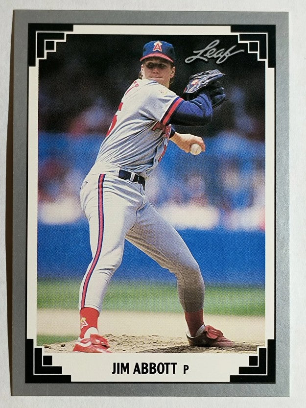 1991 Leaf #162 Jim Abbott